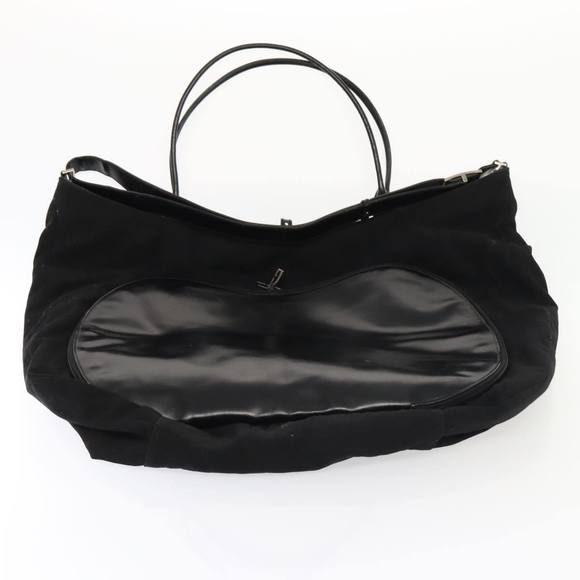 GUCCI Boston Bag Canvas Leather 2way Black Auth ep5717 - Picture 5 of 16